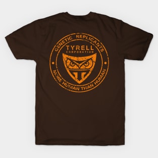 Genetic Replicants | Tyrell Corporation | Distressed Style T-Shirt